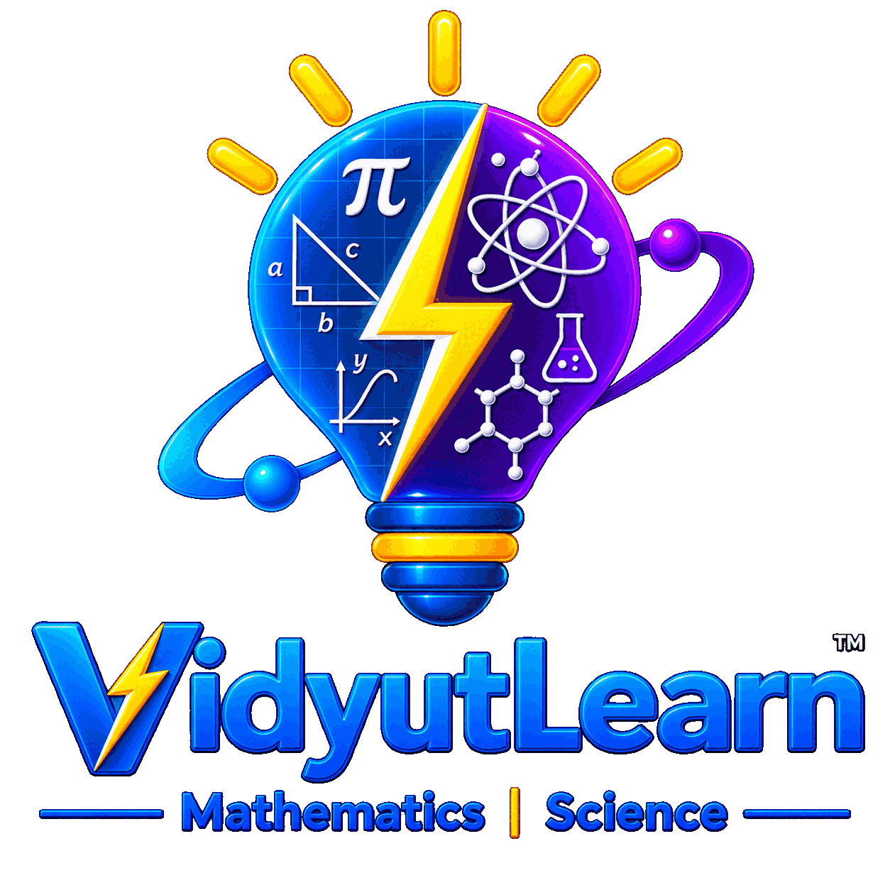 VidyutLearn™ Mathematics | Science logo